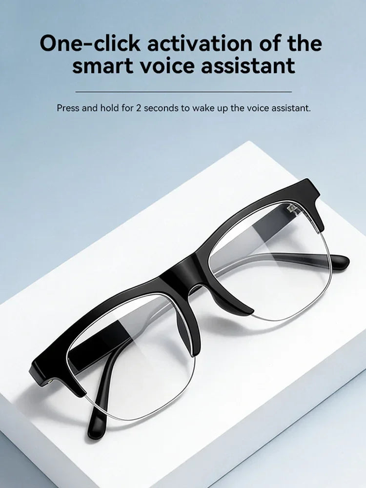 Future AI Smart Vision Glasses – 8K HD Camera & Real-Time AI Translation